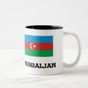 Azerbaijan Flag mugs