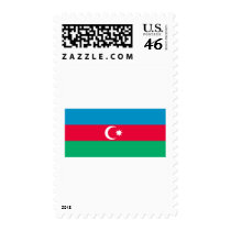 Azerbaijan Flag Stamp