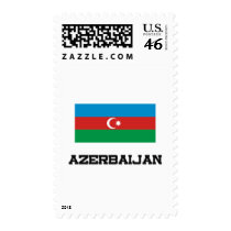 Azerbaijan Flag Postage Stamps