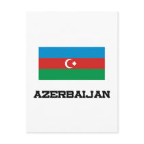 Azerbaijan Flag postcards by tshirtshirts Azerbaijan Flag postcards
