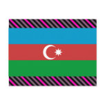Azerbaijan Flag Postcards