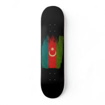 Azerbaijan Flag Skateboard Decks