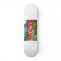 Azerbaijan Flag Skate Decks