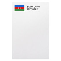 Azerbaijan Flag stationery