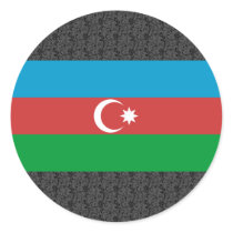 Azerbaijan Flag Sticker