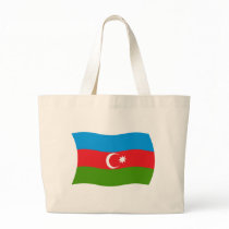 Azerbaijan Flag Tote Bag