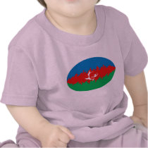 Azerbaijan Gnarly Flag T-Shirt