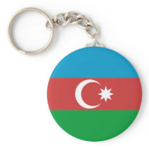 Azerbaijan High quality Flag Keychains