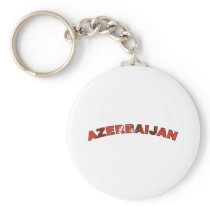 Azerbaijan Keychain