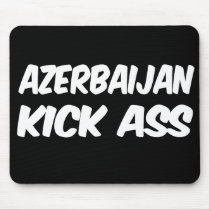 Azerbaijan Kick Ass Mouse Pad