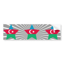 Azerbaijan Star Bumper Stickers