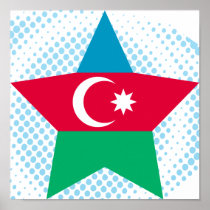 Azerbaijan Star Print