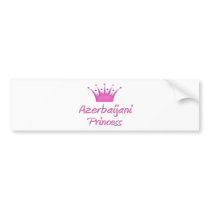 Azerbaijani Princess Bumper Stickers