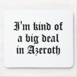 Azeroth Mouse Pad