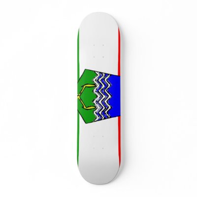 Azilal, Morocco Skateboard by bestflag