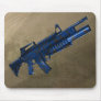 Azmodeus Camo Blue M16, Mouse Pad
