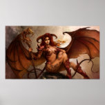 Azmodeus Dark Angel "Demon", Poster