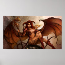 Azmodeus Dark Angel "Demon", Poster