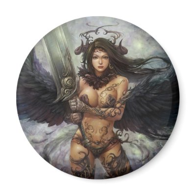 Azmodeus Dark Angel "Sunilda", Magnet by Ripper2009