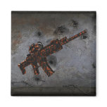 Azmodeus Red Camo ACR Rifle, Magnet