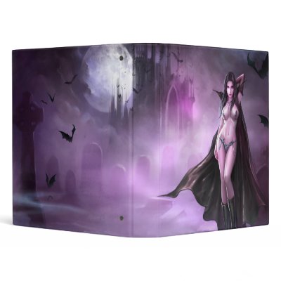 Azmodeus Vampire Queen, 1" Binder by Ripper2009