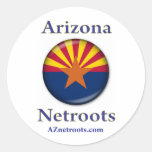 AZnetroots Stickers