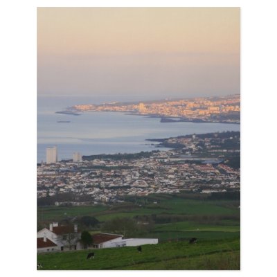Azores at dawn full color flyer by gavila_pt