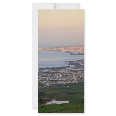 Azores at dawn full color rack card by gavila_pt