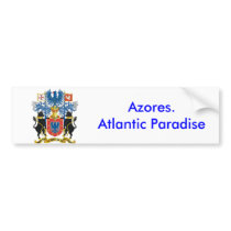 Azores. Atlantic Paradise Bumper Sticker