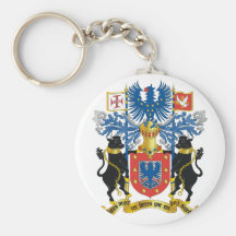 azores coat of arms key chain