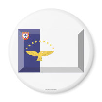 Azores Flag Jewel Magnet