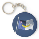 Azores flag keychains