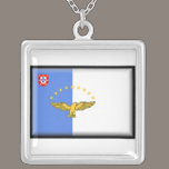 Azores Flag Necklace