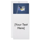 Azores flag customized rack card