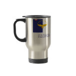 Azores Flag with Name Coffee Mugs