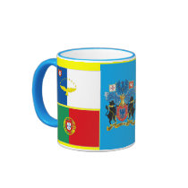 Azores Island Map Coffee Mug
