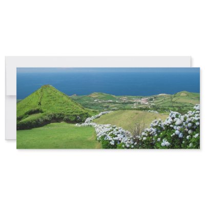 Azores landscape rack card design by gavila_pt