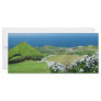 Azores landscape rack card design