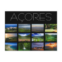 Azores Landscapes Postcard