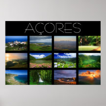 Azores Landscapes Poster