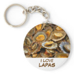 Azores limpets "lapas" keychain