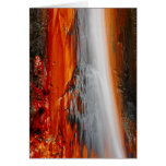 Azores thermal water greeting card
