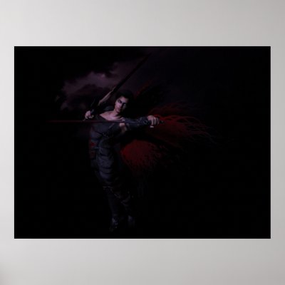 Azrael Poster by GabrielTheAlien
