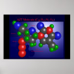 AZT Molecule (print)