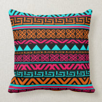 Aztec & Adinkra pattern exclusive design pillow