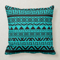 Aztec & Adinkra pattern exclusive design pillow