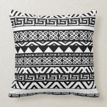 Aztec & Adinkra pattern exclusive design pillow