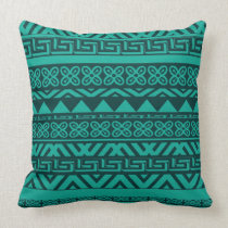 Aztec & Adinkra pattern exclusive design pillow