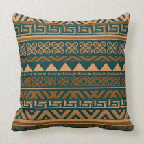 Aztec & Adinkra pattern exclusive design pillow