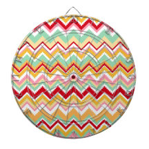 Aztec Andes Tribal Mountains Chevron Fiesta Zigag Dart Boards